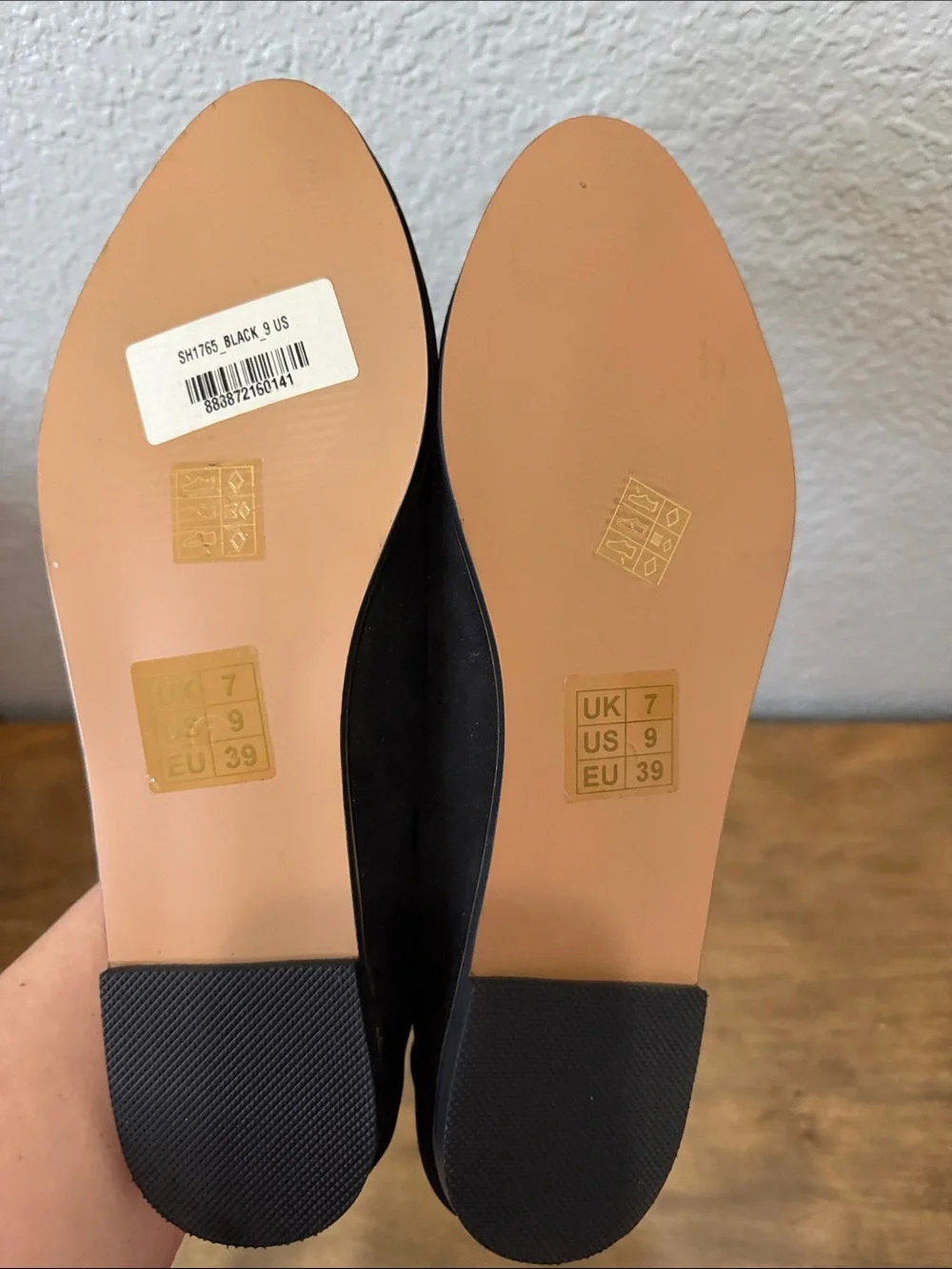 London Rag Women's Black Tassel Loafers size 9